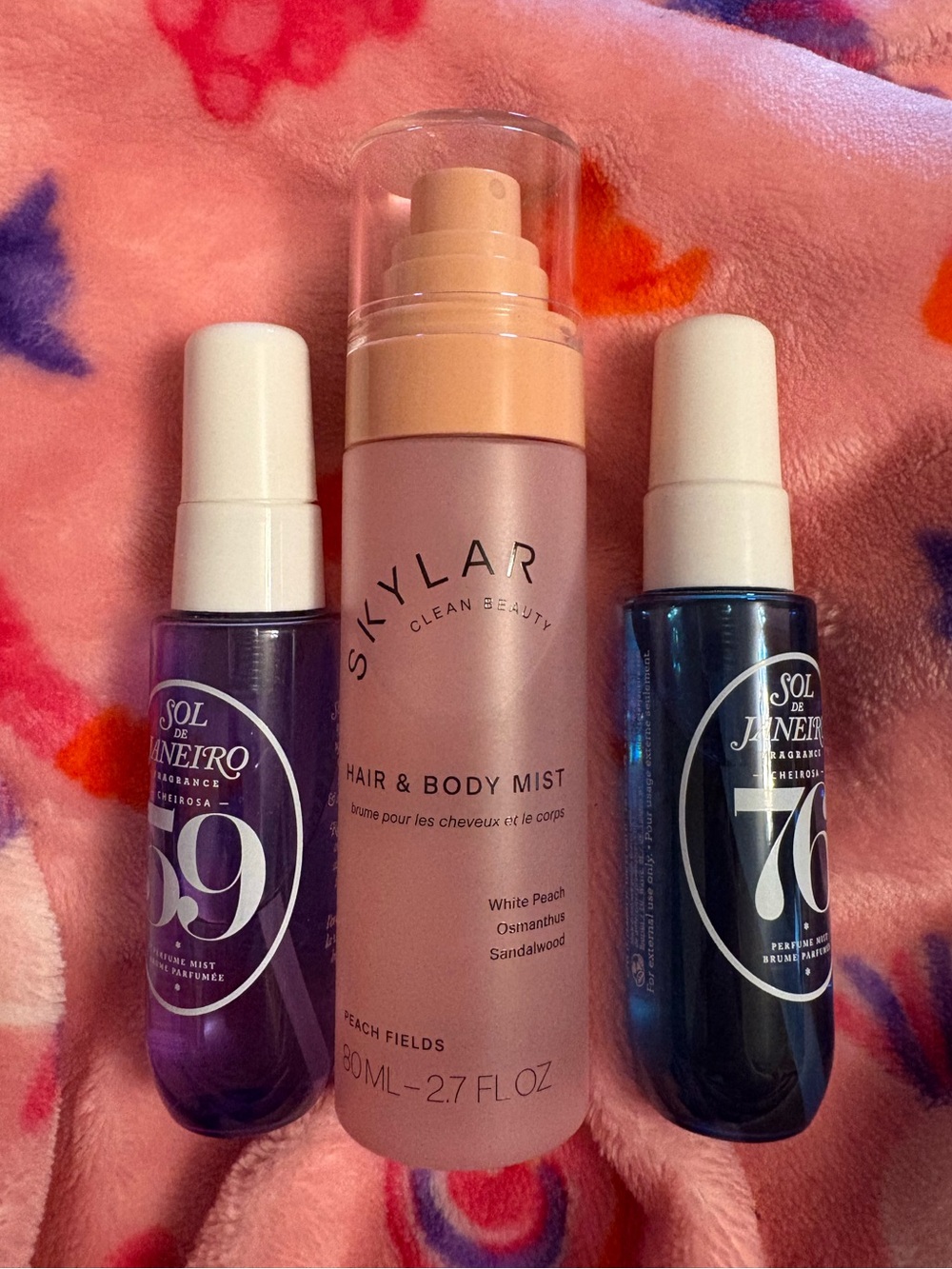 Body mist set - sol de janeiro and Skylar